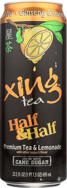 XING TEA: Half & Half Premium Tea & Lemonade, 23.5 oz