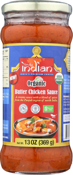 TRULY INDIAN: Sauce Butter Chicken, 13 oz