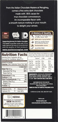 PERUGINA: Chocolate Bar Dark 85% Extra Butter, 3.5 oz