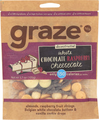 GRAZE: Snack White Chocolate Raspberry Cheesecake, 3.7 oz