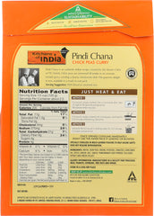 KITCHENS OF INDIA: Pindi Chana Chick Peas Curry, 10 oz