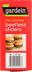 GARDEIN: Ultimate Beefless Slider, 10 oz