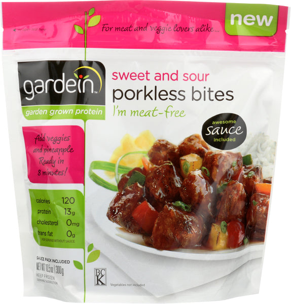 GARDEIN: Sweet And Sour Porkless Bites 10.5 Oz