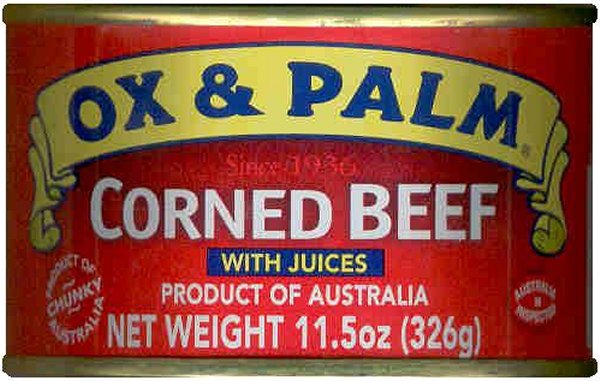 OX & PALM: Corned Beef, 11.5 oz