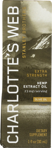 CHARLOTTES WEB: Oil Olive Extra Strength, 1 oz