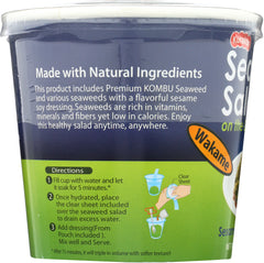 JAPANESE DELIGHT: Sesame Soy Dressing Seaweed Salad, 0.9 oz