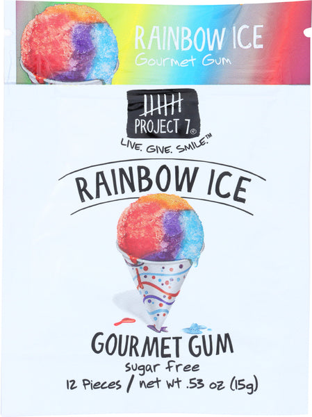 PROJECT 7: Rainbow Ice Gum, 0.53 oz