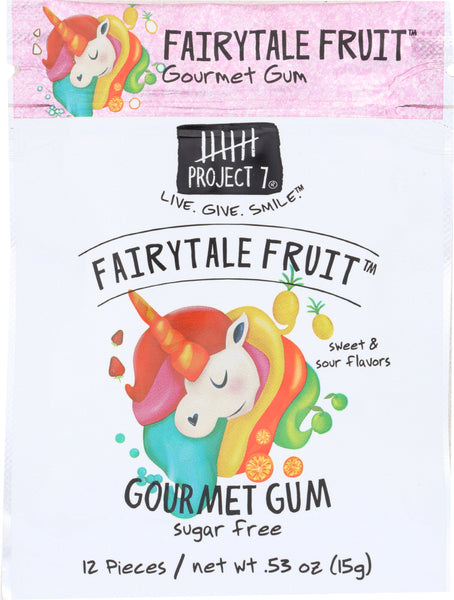 PROJECT 7: Fairytale Fruit Gourmet Gum, 0.53 oz