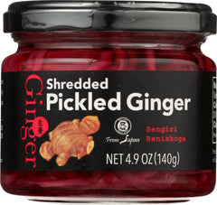 MUSO FROM JAPAN: Shredded Pickled Ginger, 4.9 oz