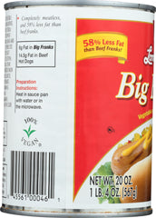 LOMA LINDA: Big Franks, 20 oz