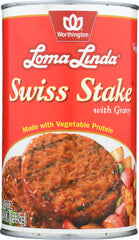 LOMA LINDA: Swiss Stake With Gravy, 47 oz