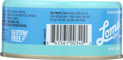 LOMA BLUE: Tuno in Spring Water, 5 oz
