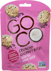 GO CO: Coconut Chia Bites, 1.4 oz