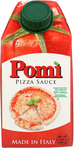 POMI: Pizza Sauce All Natural, Made In Italy, 17.64 oz