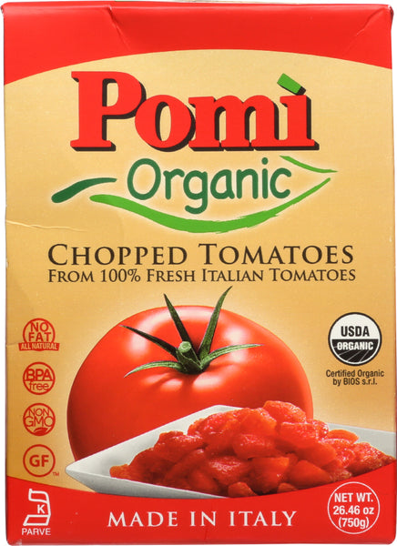 POMI: Tomatoes Chopped Organic, 26.46 oz