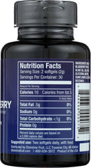 CHERRY BAY WELLNESS: Wild Blueberry Supplement Softgels, 60 sg