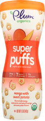 PLUM ORGANICS: Super Puffs Mango & Sweet Potato, 1.5 oz