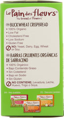 LE PAIN: Crispbread Buckwheat, 4.41 oz
