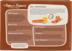 LE PAIN DES FLEURS: Organic Chestnut Crispbread, 4.41 oz