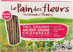 LE PAIN: Crispbread Ancient Grains, 4.41 oz