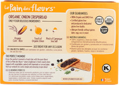 LE PAIN: Onion Crispbread, 4.4 oz