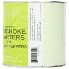 DIVINA: Artichoke Quarter Piquillo Pepper, 5.5 lb
