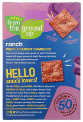 FROM THE GROUND UP: Cracker Carrot Ranch, 4 oz