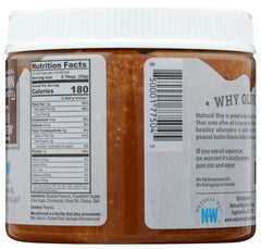 NATURAL WAY: Peanut Butter Chocolate Swirl, 16 oz