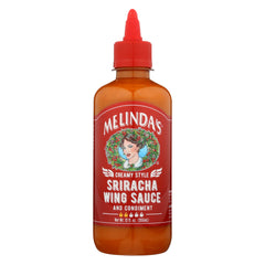 MELINDAS: Creamy Style Sriracha Wing Sauce, 12 oz