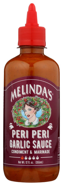 MELINDAS: Peri Peri Garlic Sauce, 12 Oz