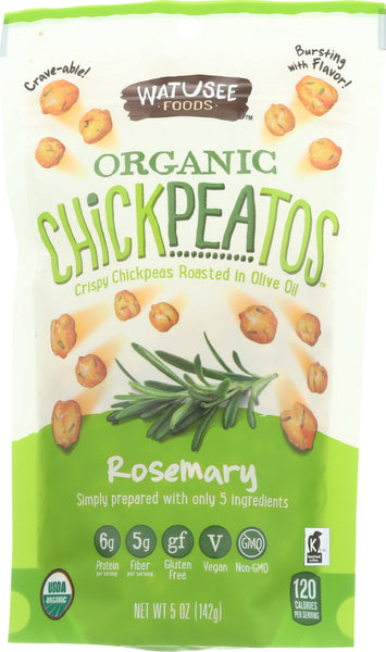 WATUSEE FOODS:  Organic Chickpeas Rosemary, 5 oz