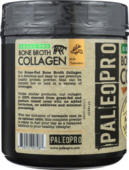 PALEO: Grass Fed Bone Broth Collagen Aztec Vanilla, 12.6 oz