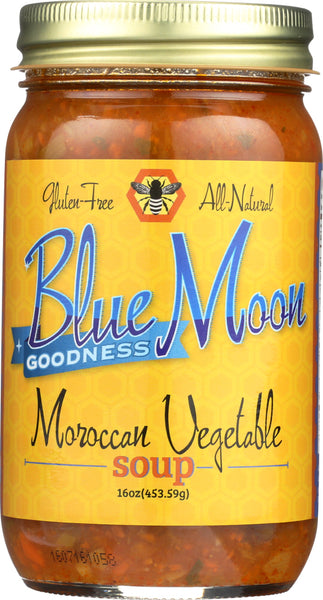 BLUE MOON GOODNESS: Soup Vegetable Moroccan, 16 oz