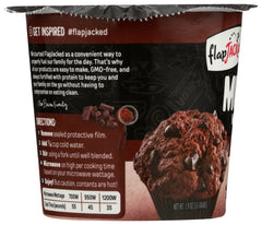FLAPJACKED: Mighty Muffin with Probiotics Double Chocolate, 1.94 oz