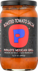 PAPALOTE SALSA: Salsa Roasted Tomato, 15.75 oz