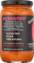 PAPALOTE SALSA: Salsa Roasted Tomato, 15.75 oz