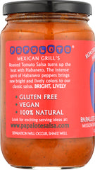 PAPALOTE SALSA: Salsa Roasted Tomato Habanero, 15.75 oz