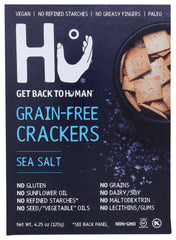 HU: Sea Salt Grain-Free Crackers, 4.25 oz