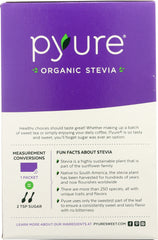 PYURE: Organic Stevia Sweetener Packets 80 Count, 2.82 oz