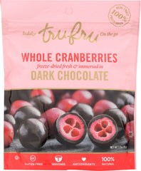 TRU FRU INDULGE ON THE GO: CHOC DRK CRAN WHL FRZ DRD (3.200 OZ)