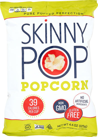 SKINNY POP: All Natural Original Popcorn Cholesterol Free, 4.4 Oz