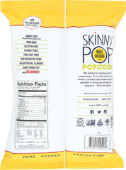 SKINNY POP: White Cheddar Flavor Popcorn, 4.4 oz