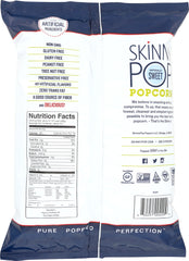 SKINNY POP: Naturally Sweet Popcorn, 4.4 oz