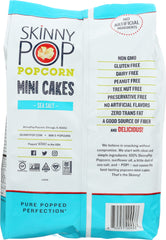 SKINNY POP: Popcorn Mini Cake Sea Salt, 5 oz