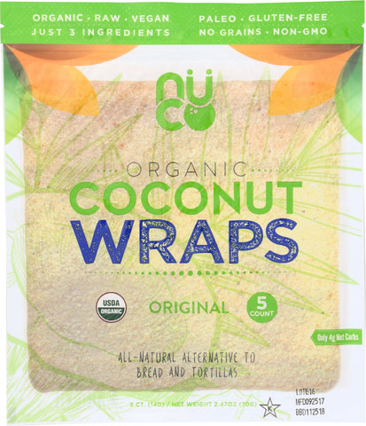 NUCO: WRAP CCNUT ORG (2.470 OZ)