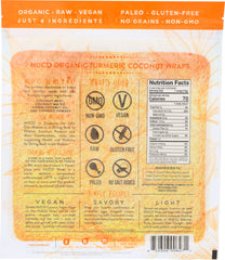 NUCO: WRAP CCNUT TURMERIC ORG (2.470 OZ)