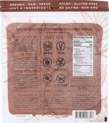 NUCO: WRAP CCNUT CINNAMON ORG (2.470 OZ)