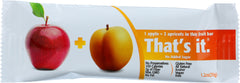 THAT'S IT: Apple And Appricot Nutrition Bar, No Sugar Added, 1.2 oz