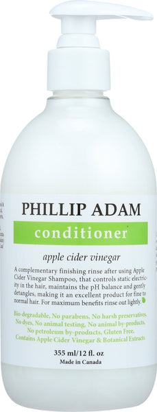 PHILLIP ADAM: Conditioner Apple Cider Vinegar, 12 oz