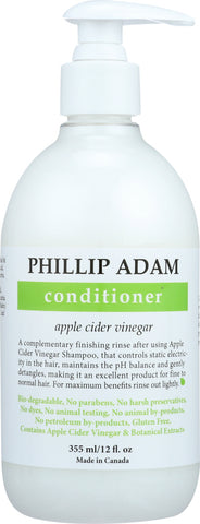 PHILLIP ADAM: Conditioner Apple Cider Vinegar, 12 oz